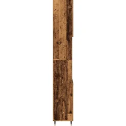 Armoire de salle de bain vieux bois 30x30x190cm bois ingénierie vidaXL