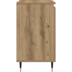 Armoire de salle de bain chêne artisanal 58x33x60 cm vidaXL