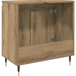 Armoire de salle de bain chêne artisanal 58x33x60 cm vidaXL