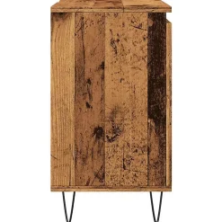 Armoire de salle de bain vieux bois 58x33x60 cm bois ingénierie vidaXL