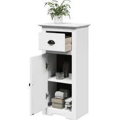 Armoire de salle de bain BODO blanc 44x30x90 cm vidaXL