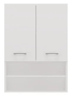 Armoire de salle de bain pour machine à laver, 30 x 64 x 90 cm, blanc mat