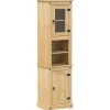 Armoire de salle de bain Corona 50x40x185 cm bois de pin massif vidaXL