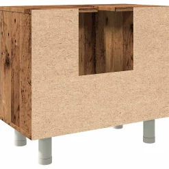 Armoire de salle de bain vieux bois 60x32x53,5 cm vidaXL