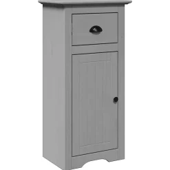 Armoire de salle de bain BODO gris 44x30x90 cm vidaXL