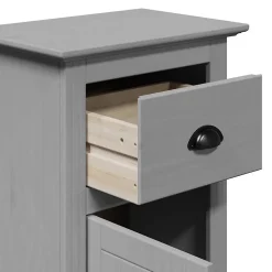 Armoire de salle de bain BODO gris 44x30x90 cm vidaXL