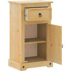Armoire de salle de bain Corona 45x33x80 cm bois de pin massif vidaXL