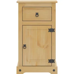 Armoire de salle de bain Corona 45x33x80 cm bois de pin massif vidaXL