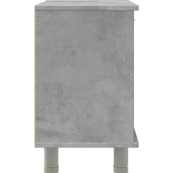 Armoire de salle de bain Gris béton 60x32x53,5 cm Aggloméré vidaXL