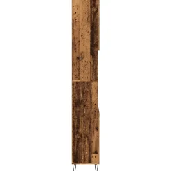 Armoire de salle de bain vieux bois 30x30x190cm bois ingénierie vidaXL