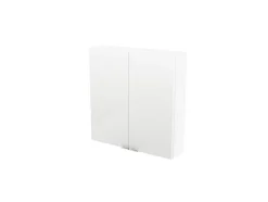 Armoire de salle de bains faible profondeur blanc brillant l.60 x H.60 x P.15 cm, GoodHome Imandra