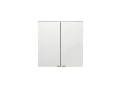 Armoire de salle de bains faible profondeur blanc brillant l.60 x H.60 x P.15 cm, GoodHome Imandra