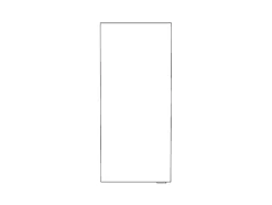 Armoire de salle de bains gris brillant l.40 x H.90 x P.36 cm, GoodHome Imandra