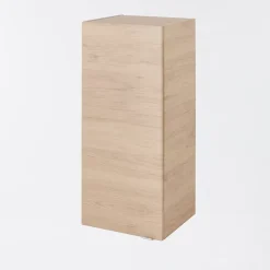 Armoire de salle de bains effet chêne l.40 x H.90 x P.36 cm, GoodHome Imandra