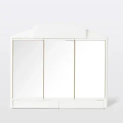Armoire de salle de bains Toeda miroir éclairant L. 58,6 x H. 51,2 x P. 14,2 cm
