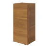Armoire de salle de bains effet noyer l.40 x H.90 x P.36 cm, GoodHome Imandra