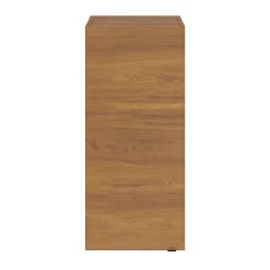 Armoire de salle de bains effet noyer l.40 x H.90 x P.36 cm, GoodHome Imandra