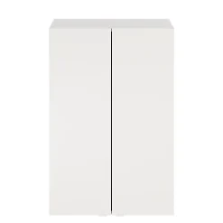 Armoire de salle de bains blanc mat l.60 x H.90 x P.36 cm, GoodHome Imandra
