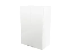 Armoire de salle de bains blanc brillant l.60 x H.90 x P.36 cm, GoodHome Imandra