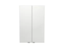Armoire de salle de bains blanc brillant l.60 x H.90 x P.36 cm, GoodHome Imandra