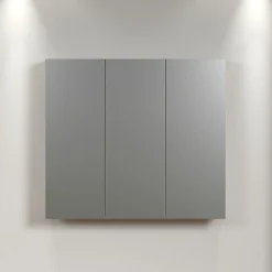Armoire de toilette 3 portes miroir L90 cm - PUREBLISS