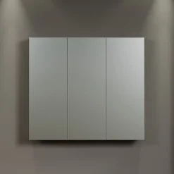 Armoire de toilette 3 portes miroir L90 cm - PUREBLISS