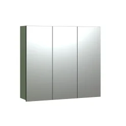 Armoire de toilette 3 portes miroir L90 cm - PUREBLISS
