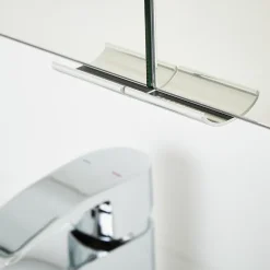 Armoire de toilette avec miroir l.60 x H.90 x P.15 cm, GoodHome Imandra
