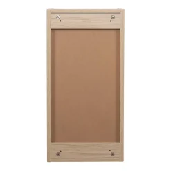 Armoire de toilette 60cm double porte WILL décor chêne porte + miroir