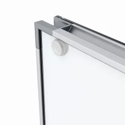 Armoire de toilette en Aluminium SIRHONA Miroir multi-surfaces 65x60 cm Interrupteur tactile LED + Anti-buée + Prise rasoir