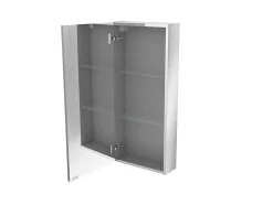 Armoire de toilette miroir l.40 x H.90 x P.15 cm, GoodHome Imandra