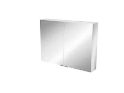 Armoire de toilette miroir l.80 x H.60 x P.15 cm, GoodHome Imandra