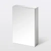 Armoire de toilette miroir l.40 x H.60 x P.15 cm, GoodHome Imandra