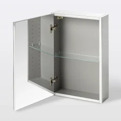 Armoire de toilette miroir l.40 x H.60 x P.15 cm, GoodHome Imandra
