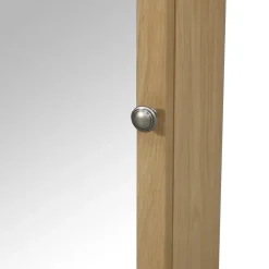 Armoire de toilette placage chêne l.50 x H.70 x P.15 cm, GoodHome Perma