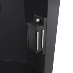 Armoire de toilette SIRHONA 60x75cm + Interrupteur tactile + LED température 3 couleurs + Anti-buée + Prise rasoir