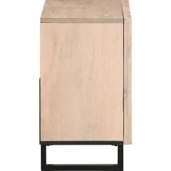 Armoire lavabo de bain 62x34x58 cm bois massif de manguier vidaXL