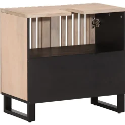 Armoire lavabo de bain 62x34x58 cm bois massif de manguier vidaXL