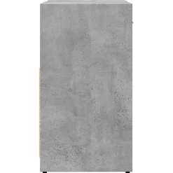 Armoire lavabo de salle de bain gris béton 60x33x60 cm vidaXL