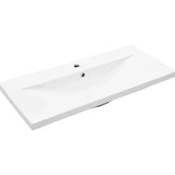 Armoire lavabo de salle de bain et bassin intégré chêne sonoma vidaXL