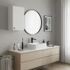 Armoire Murale 1 Porte Blanc Frêne