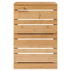 Armoire murale de salle de bain Epind bambou 50 x 33 x 20 cm naturel