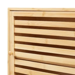 Armoire murale de salle de bain Gjesdal bambou 60 x 40 x 20 cm naturel en.casa