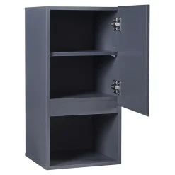 Armoire murale de salle de bain Overath 60 x 30 x 30 cm gris en.casa