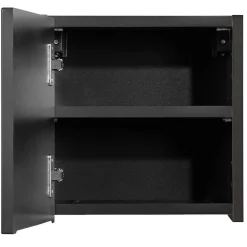 Armoire murale de salle de bain Newport 30 x 30 x 19 cm noir en.casa