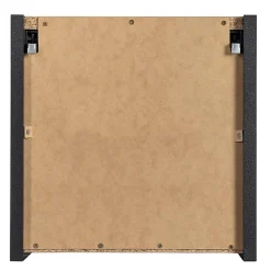 Armoire murale de salle de bain Newport 30 x 30 x 19 cm noir en.casa
