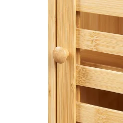 Armoire murale de salle de bain Järfälla bambou 55 x 37 x 16 cm naturel en.casa