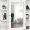 Armoire Murale pour Salle de Bain 65 x 17 x 63CM Blanc