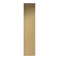 Armoire murale salle de bain 160 cm, meuble étroit avec 2 portes et 1 compartiment ouvert, finition bois Corolla
