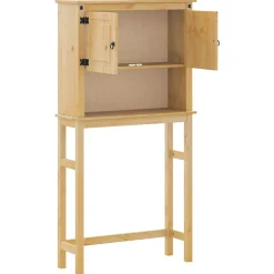 Armoire pour machine à laver salle de bain Corona pin massif vidaXL